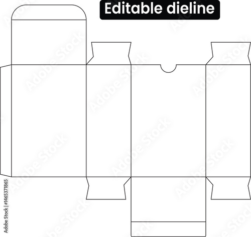  Dieline template, medicine box template design, Box design
