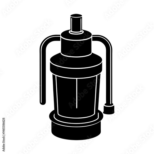 Water Purifier silhouette vector