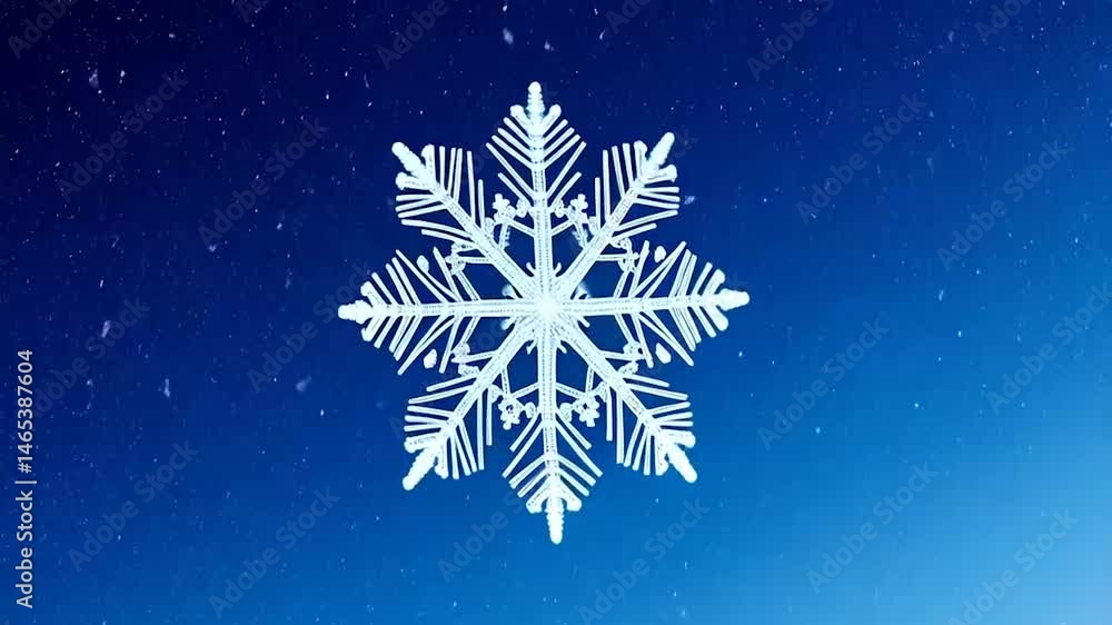 4K Spinning Snowflake – Seamless Blue Background Loop (3840x2160 UHD)
4K Spinning Snowflake – Seamless Blue Background Loop (3840x2160 UHD)