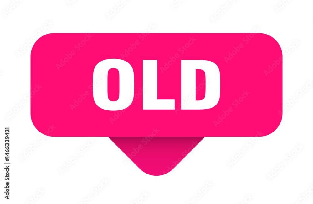 old sticker. old sign on transparent background old sticker. old sign on transparent background