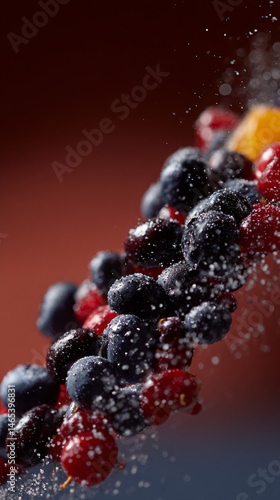 Superfoods in motion a dynamic fusillade of healthy component