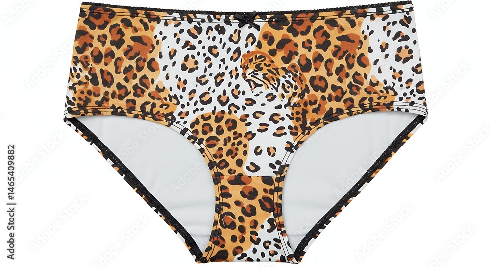 Obraz premium Leopard print womens underwear