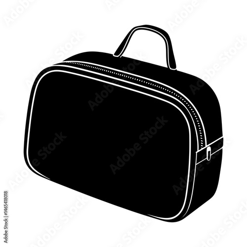 Toiletry Bag silhouette vector