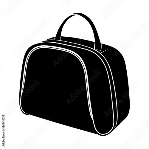 Toiletry Bag silhouette vector