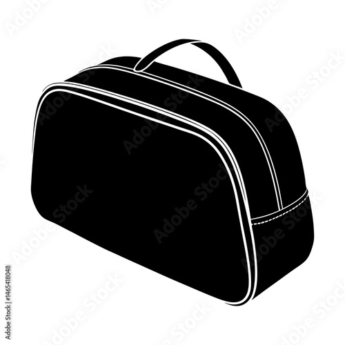 Toiletry Bag silhouette vector