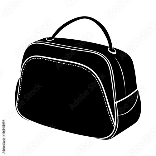 Toiletry Bag silhouette vector