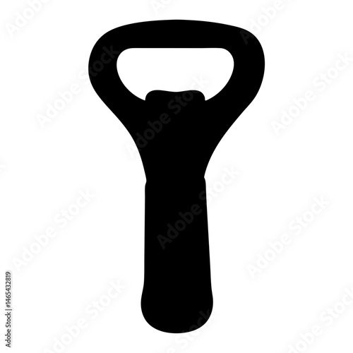 bottle opener silhouette 