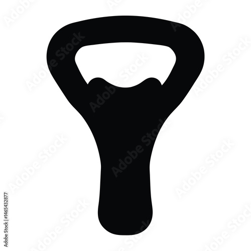 bottle opener silhouette 