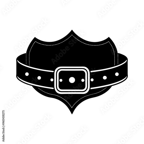 Statement Belt silhouette vector