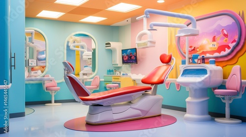 Wallpaper Mural A photo of a pediatric dental office Torontodigital.ca