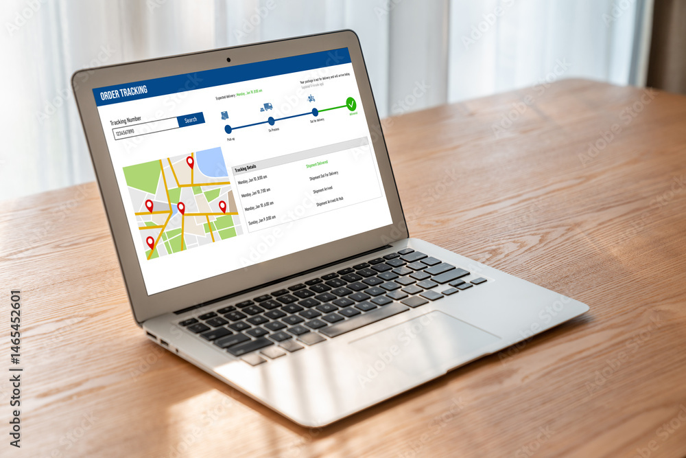 Delivery tracking system for e-commerce and modish online business to timely goods transportation and delivery Delivery tracking system for e-commerce and modish online business to timely goods transportation and delivery