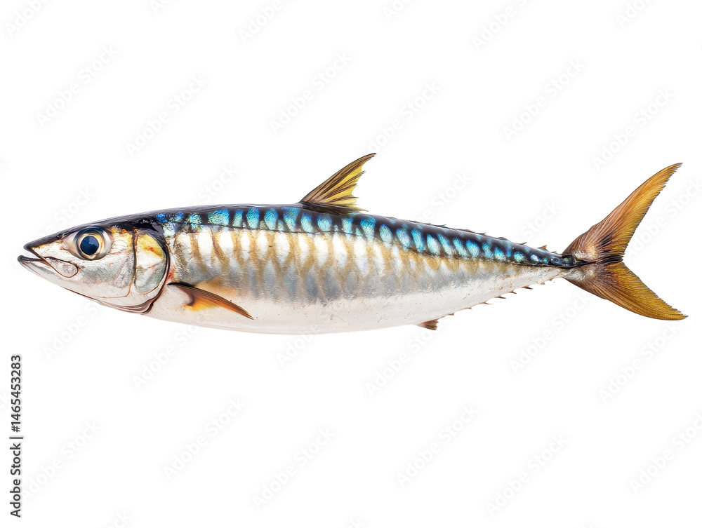 Isolated Mackerel Fish Isolated Mackerel Fish