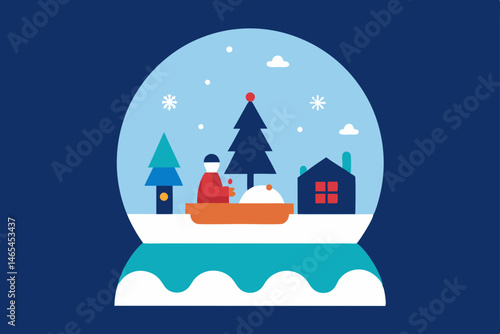 snowglobe workshop where artisans craft enchanted  