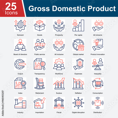 Gross Domestic Product (GDP) measures the total value of all goods and services produced in a country within a specific time frame. It is a crucial indicator of economic health, growth, and prosperity