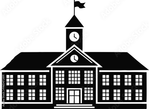 school building icon