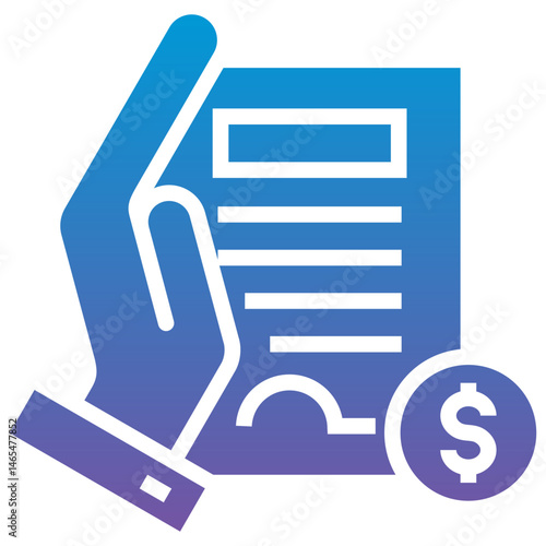 Salary Document Icon