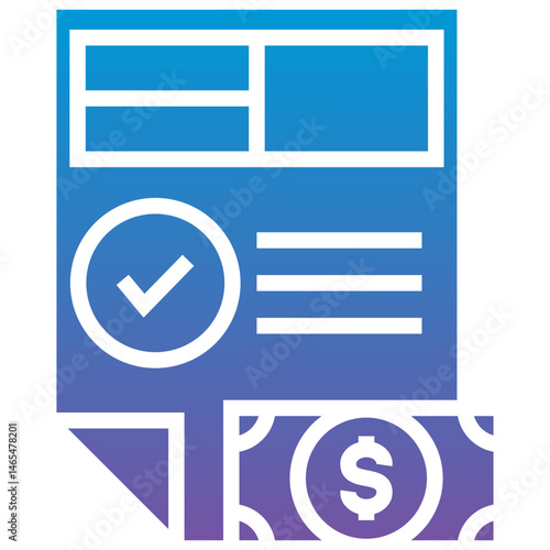 Payment Receipt Icon