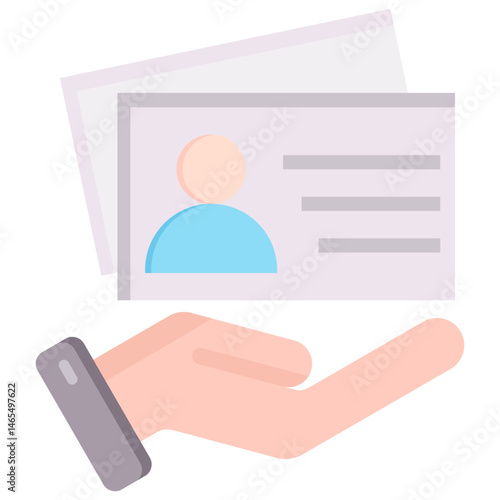 Business Card Icon