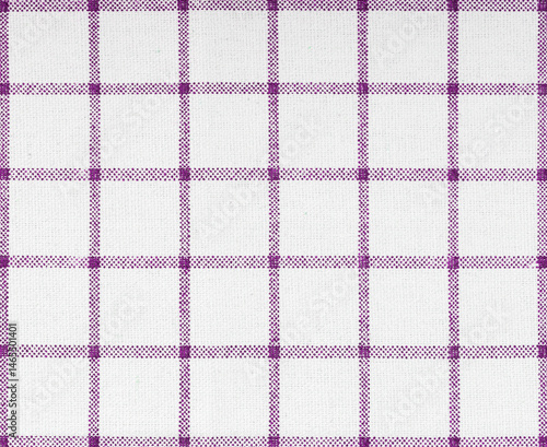 Obraz na płótnie Red fabric checkered fabric from factory, towel w salonie