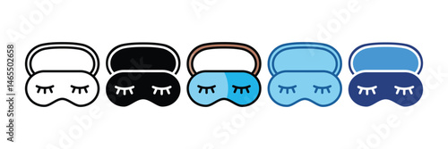 Eye Mask  Icon Element For Design