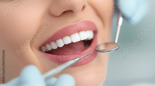 Dental Checkup: Healthy Smile Close-Up