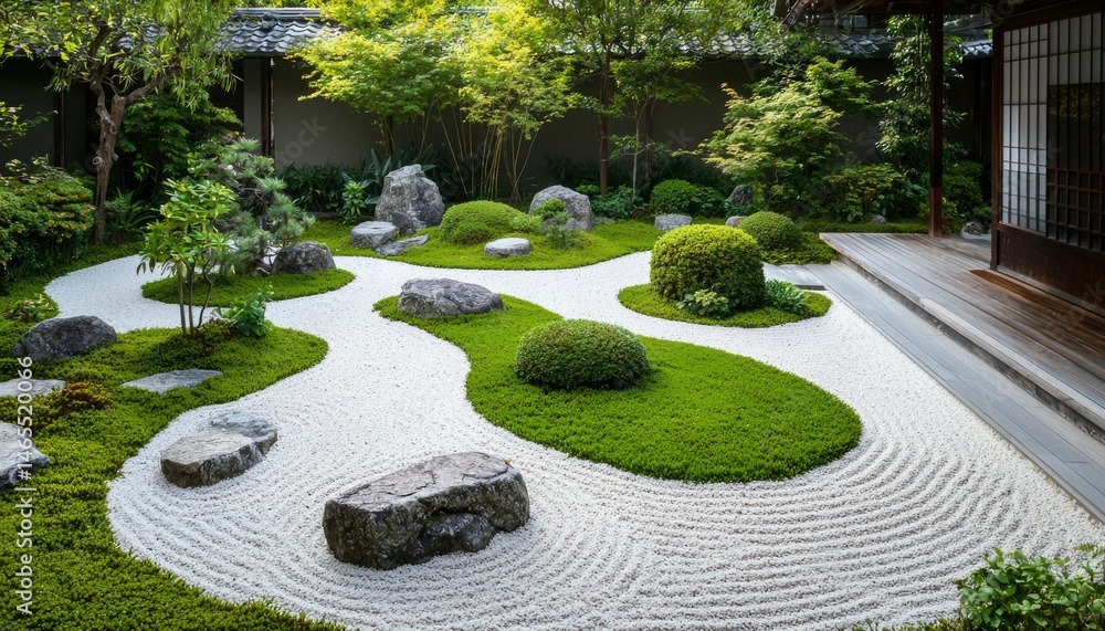 Obraz premium Tranquil Zen Garden
