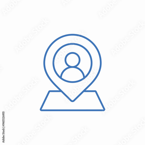 place holder icon sign vector