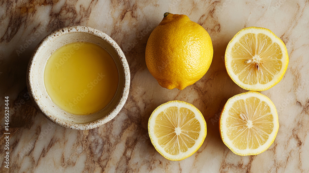 A quick and simple sauce made with butter, lemon juice, and garlic. A quick and simple sauce made with butter, lemon juice, and garlic.