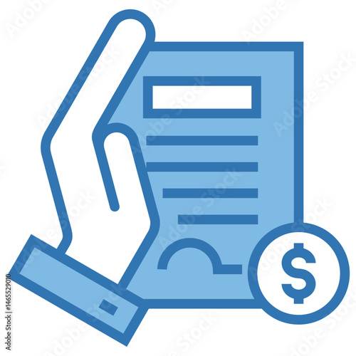 Salary Document Icon