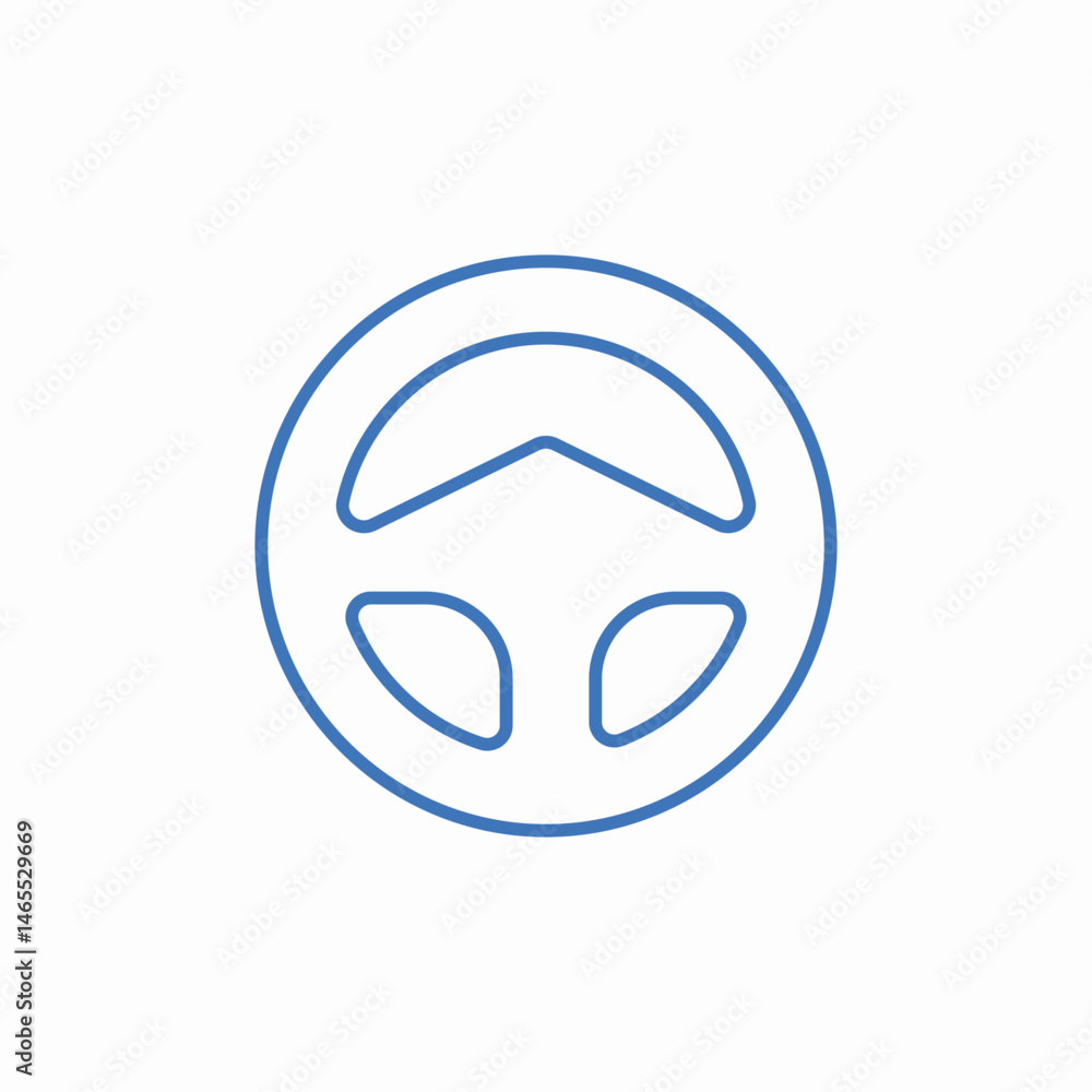 steering wheel icon sign vector steering wheel icon sign vector