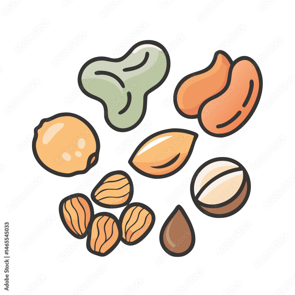 nuts and seeds icon, nuts and seeds vector illustration-simple illustration of nuts and seeds, perfect for nuts and seeds logos and icons nuts and seeds icon, nuts and seeds vector illustration-simple illustration of nuts and seeds, perfect for nuts and seeds logos and icons