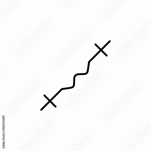 ez bar icon sign vector