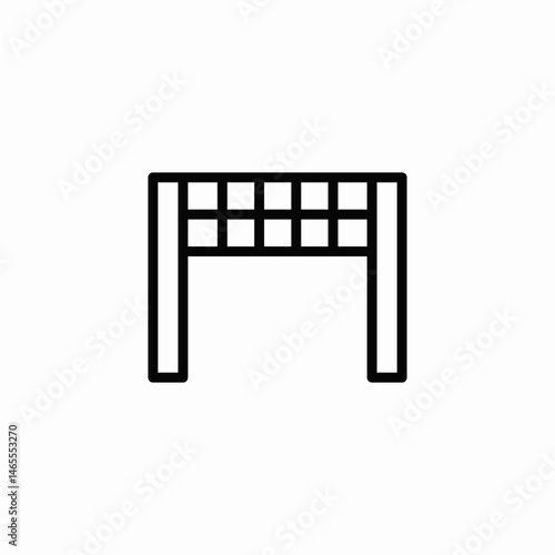 finish line icon sign vector