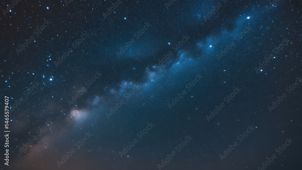 Fototapeta premium Digital night sky wallpaper with cosmic detail