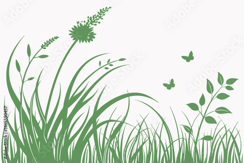 green grass vector