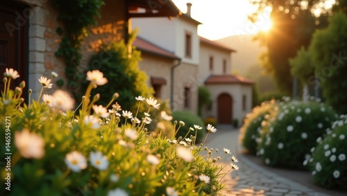 Fototapeta Naklejka Na Ścianę i Meble -  house in the garden