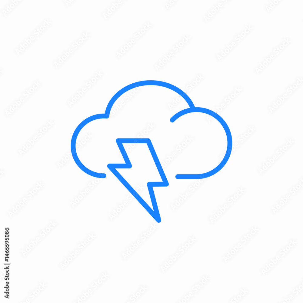 storm cloud icon sign vector storm cloud icon sign vector
