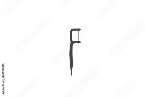 Classic Saber Sword Vector Illustration