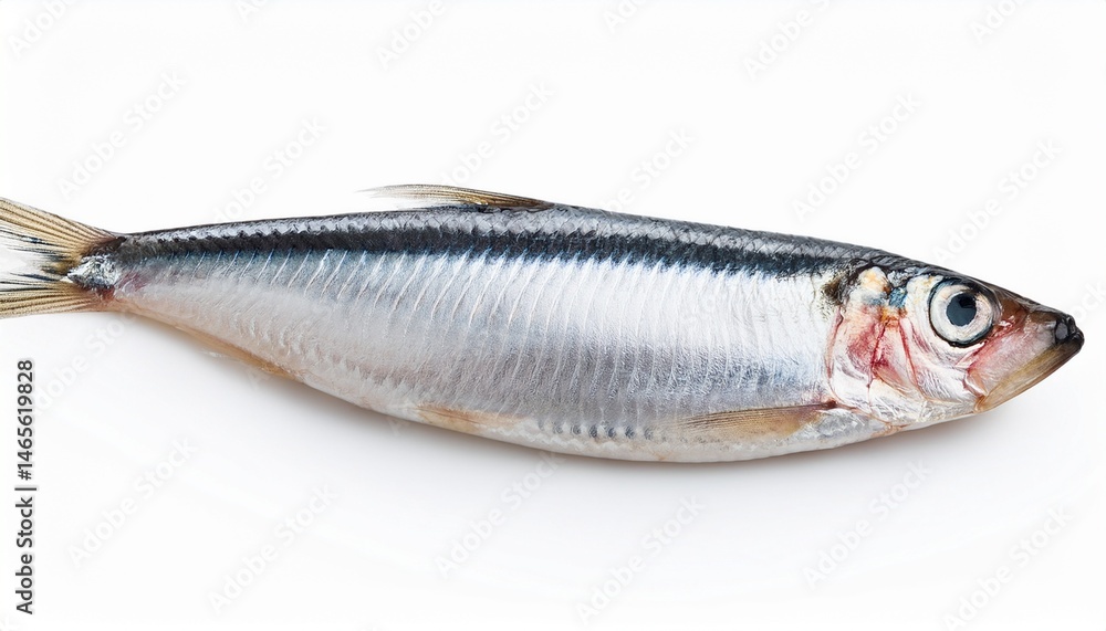 raw european anchovy isolated on white background with clipping path raw european anchovy isolated on white background with clipping path