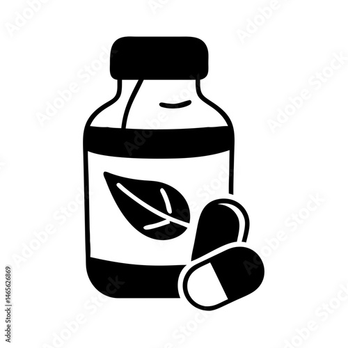 vitamin bottle icon, vitamin bottle silhouette vector illustration-simple silhouette illustration of vitamin bottle,vitamin bottle vector