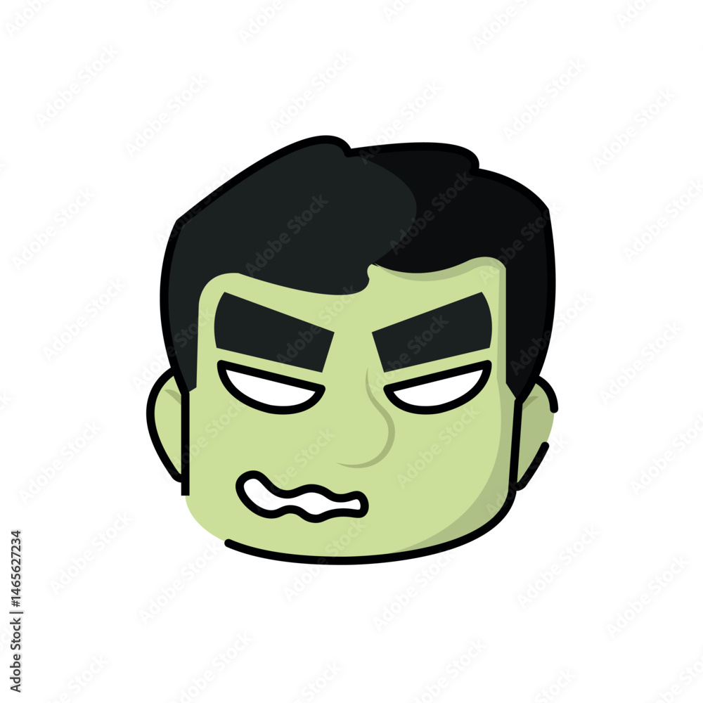 Isolated monters icon halloween illustration Isolated monters icon halloween illustration