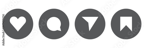 Share icon set. Arrow symbol, Reply send forward icons button. Send message icon. External Link Icon. Upload icon. Connection symbol - network sharing icon