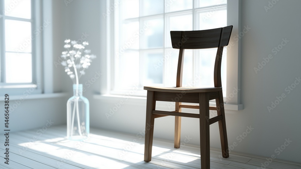 Fototapeta premium chair in a room