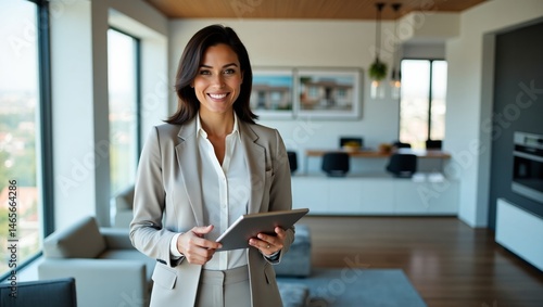 Wallpaper Mural Smile of a Confident Female Real Estate Agent Torontodigital.ca