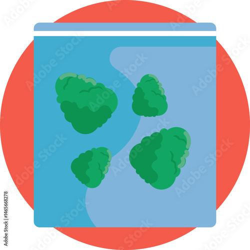 Cannabis leaf symbolizing the counterculture movement and natural lifestyle embraced by hippies.