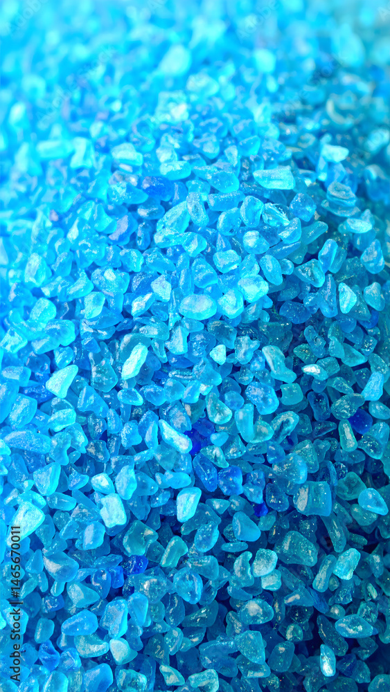 Obraz premium Stack of Pastel Sea Glass with Beach in Background