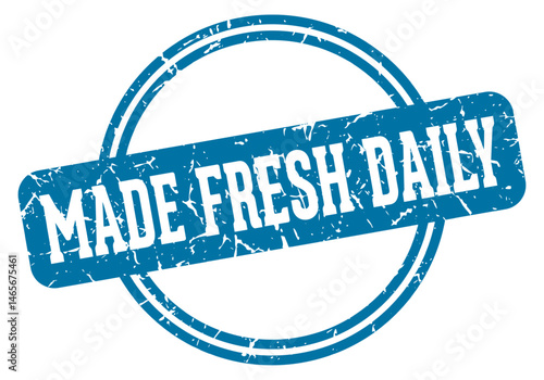 made fresh daily stamp