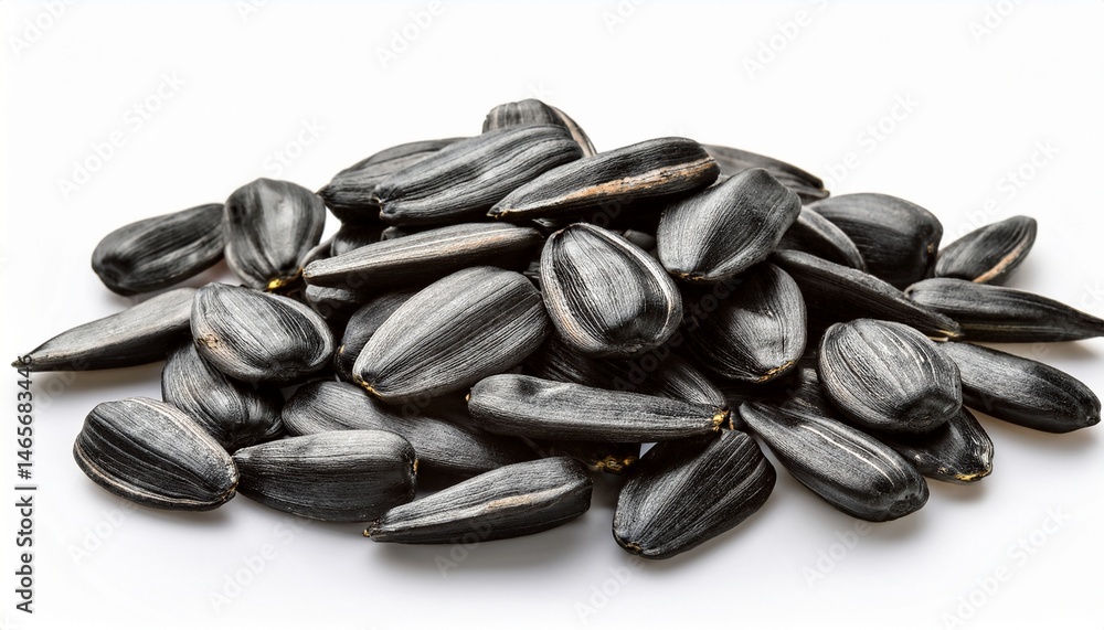 sun flower seed seeds isolated on white background sun flower seed seeds isolated on white background
