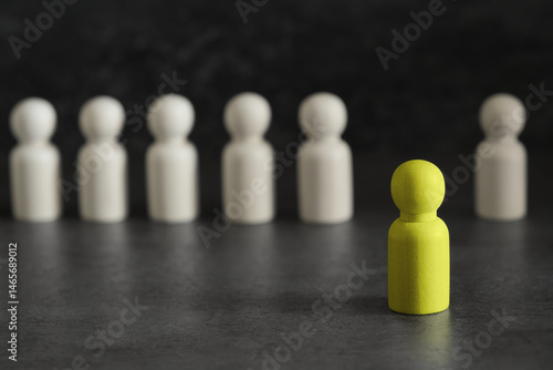 Stand Out Business Vision Concept