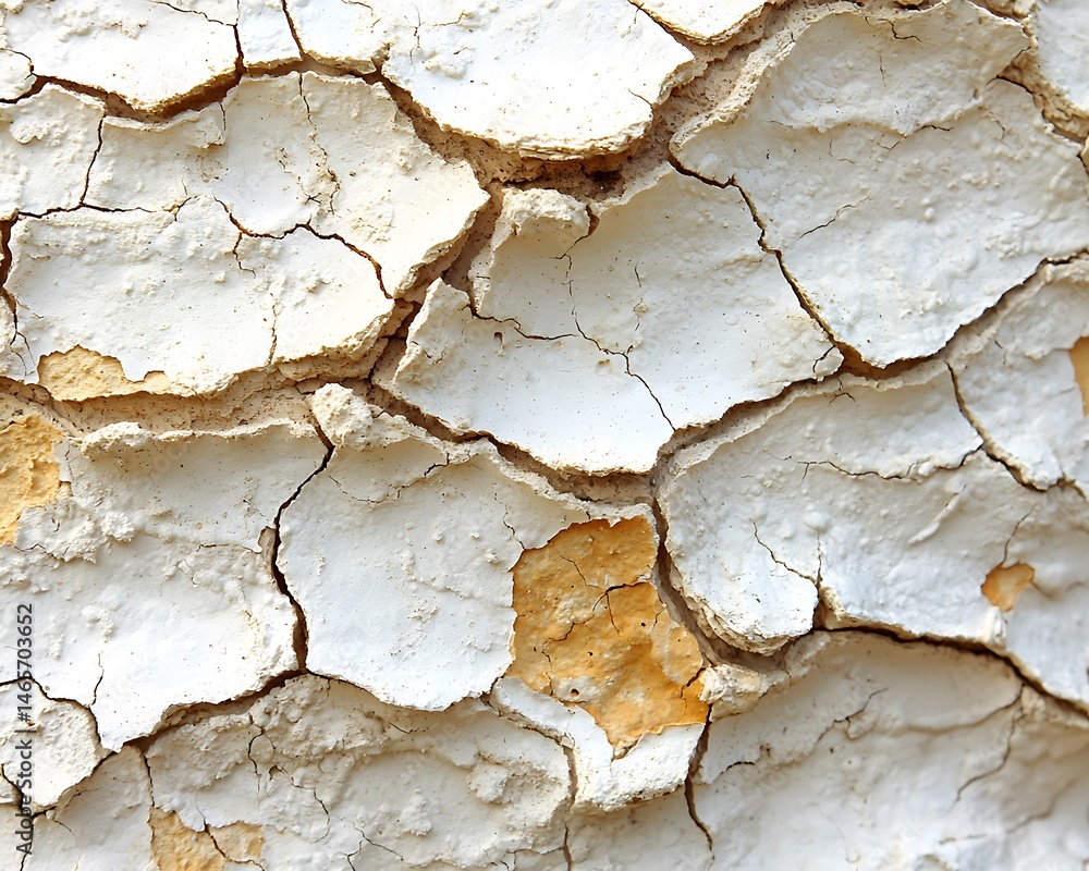 Obraz premium Cracked, parched earth texture